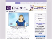 Tablet Screenshot of njdisabilitylaw.com